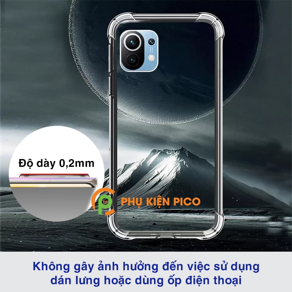 Cường lực camera Xiaomi Mi 11 bảo vệ cả phần mắt và viền camera - 8