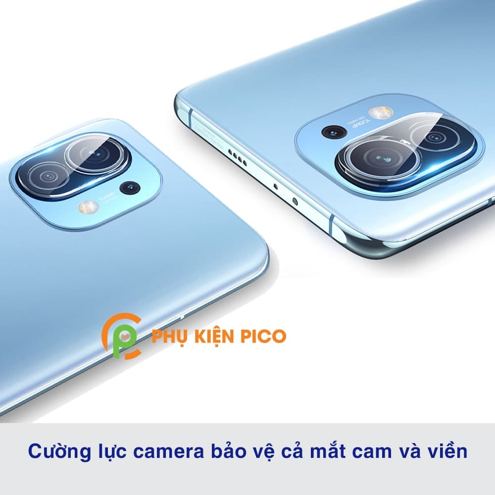 Cường lực camera Xiaomi Mi 11 bảo vệ cả phần mắt và viền camera - 6