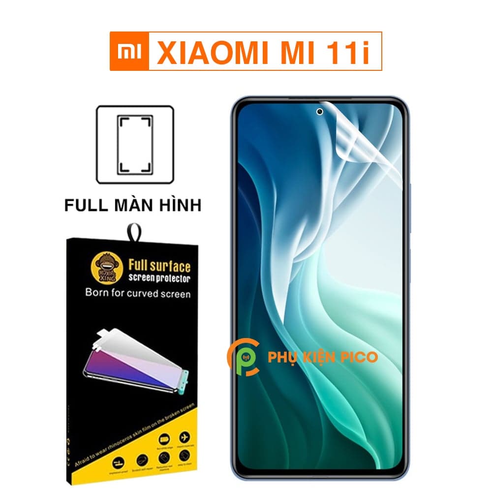 Dán màn hình Xiaomi Mi 11i full màn chính hãng Moxiao Xing