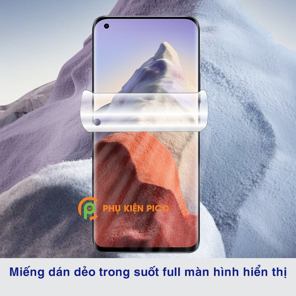 Dán màn hình Xiaomi Mi 11 Ultra full màn trong suốt chính hãng Moxiao Xing - 8