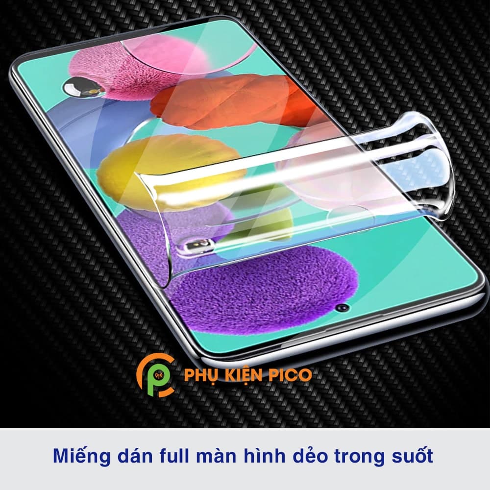 Dán màn hình Samsung Galaxy A51 full màn dẻo trong suốt - 9