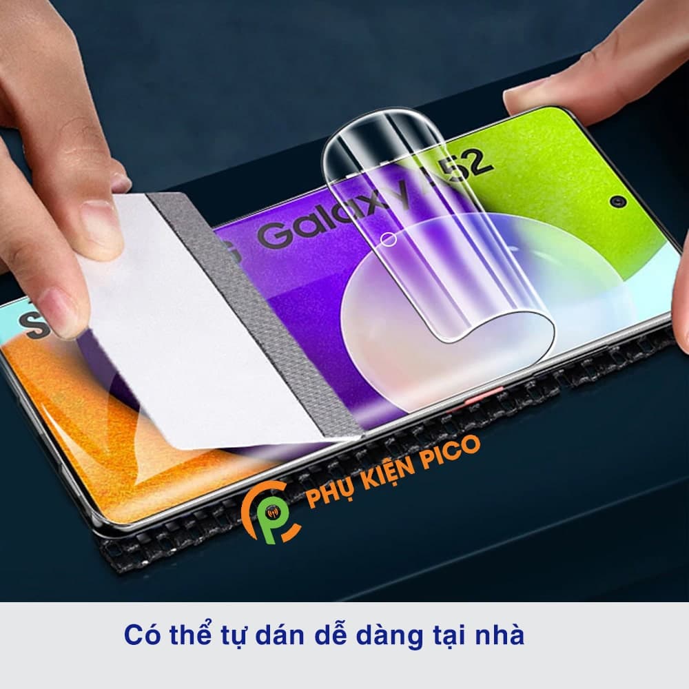 Dán màn hình Samsung Galaxy A52 full màn dẻo trong suốt - 5