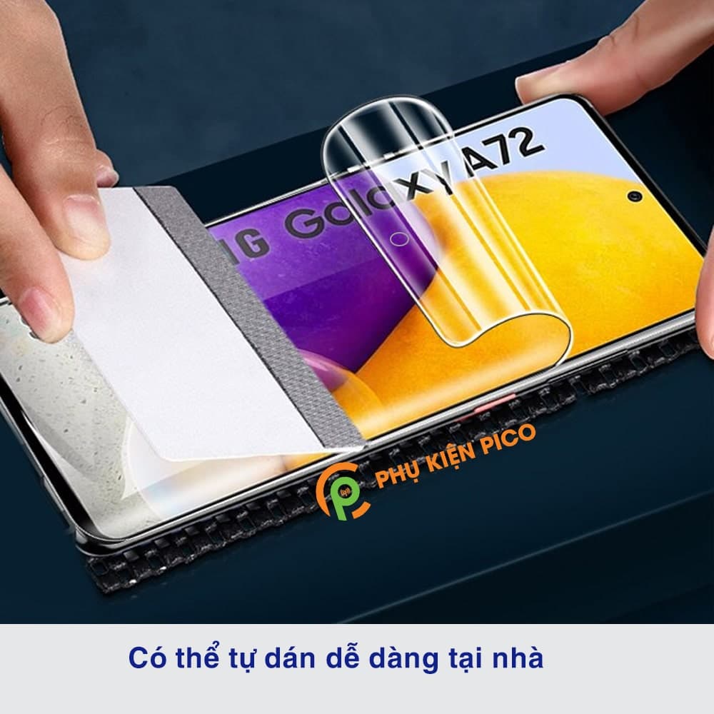Dán màn hình Samsung Galaxy A72 full màn dẻo trong suốt - 4