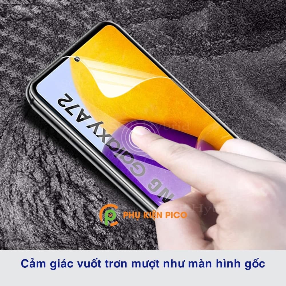 Dán màn hình Samsung Galaxy A72 full màn dẻo trong suốt - 2