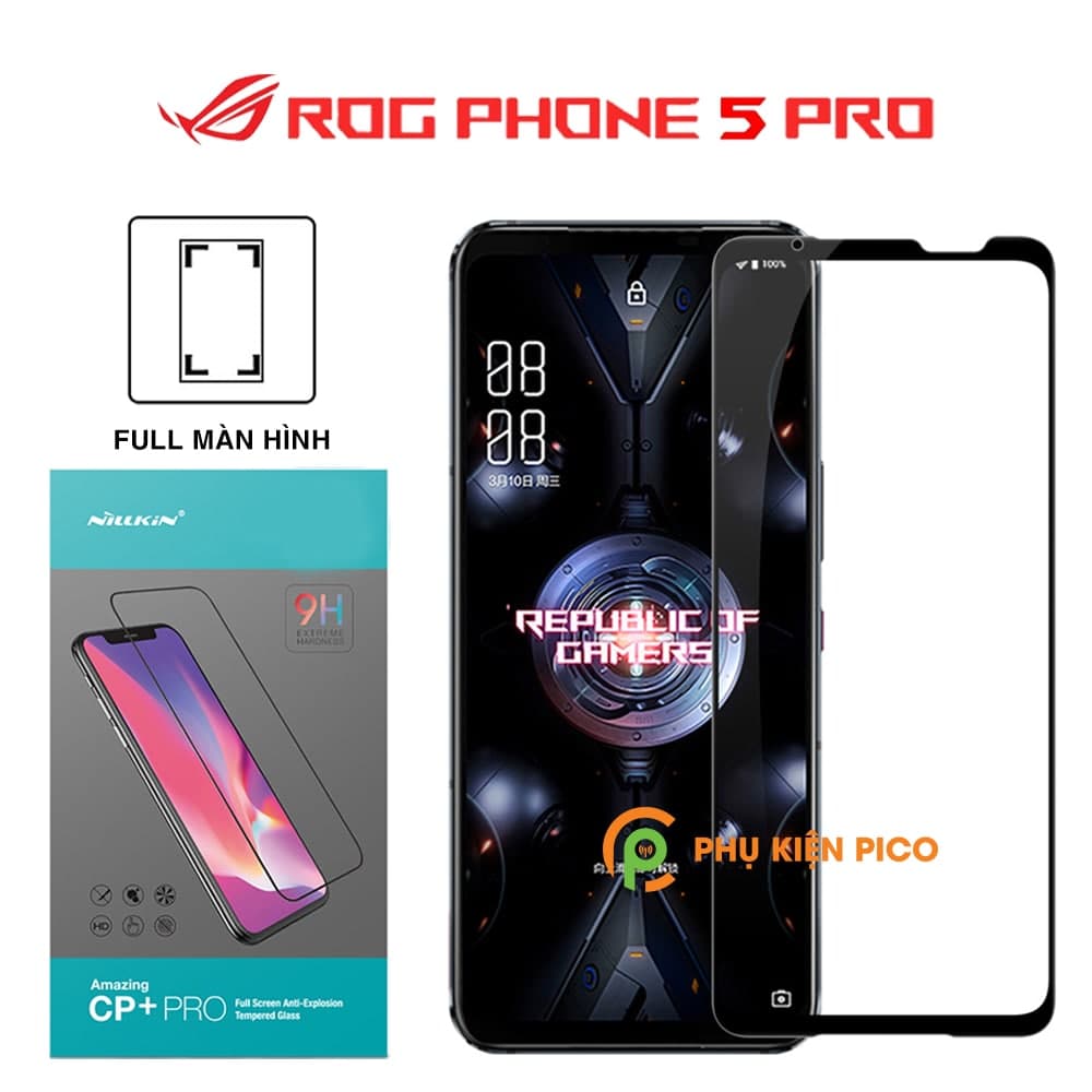 Cường lực Rog Phone 5 Pro chính hãng Nillkin Amazing CP+ Pro