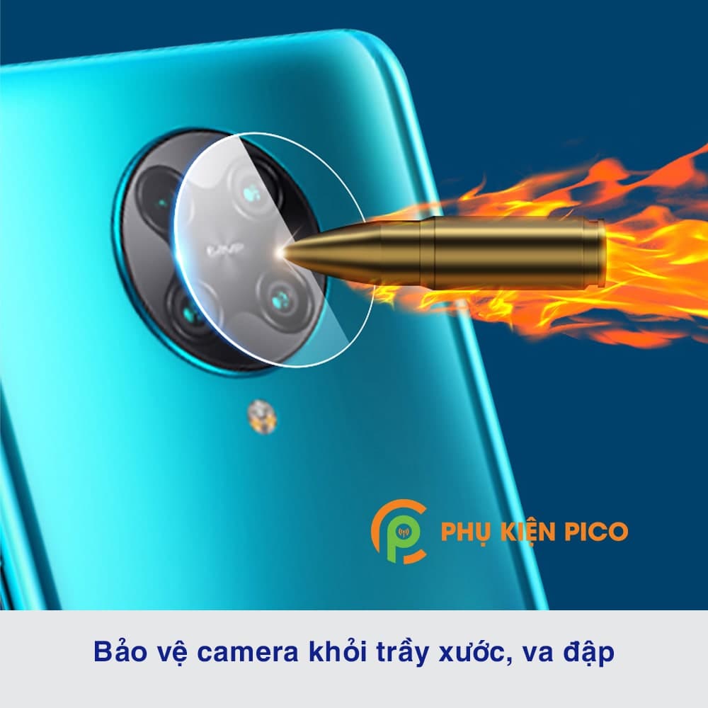 Cường lực camera Xiaomi Redmi K30 Pro chính hãng Monqiqi độ cứng 9H bộ 2 chiếc - 7