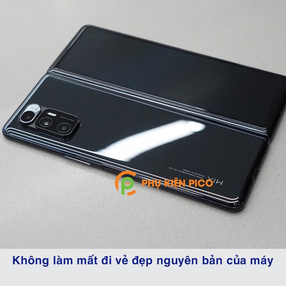 Dán lưng Xiaomi Mi Mix Fold dẻo trong suốt PPF tự phục hồi vết xước - 4