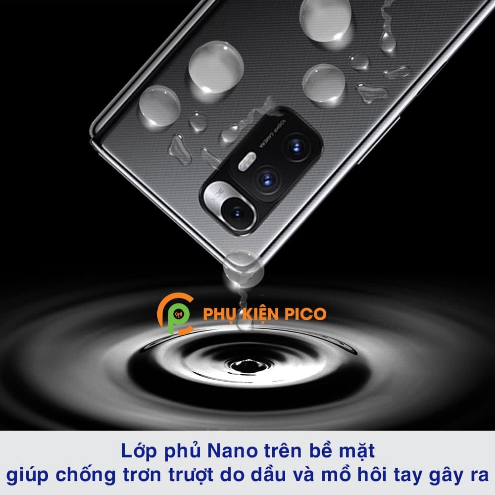 Dán lưng Xiaomi Mi Mix Fold dẻo vân mờ chống bám vân tay - 4