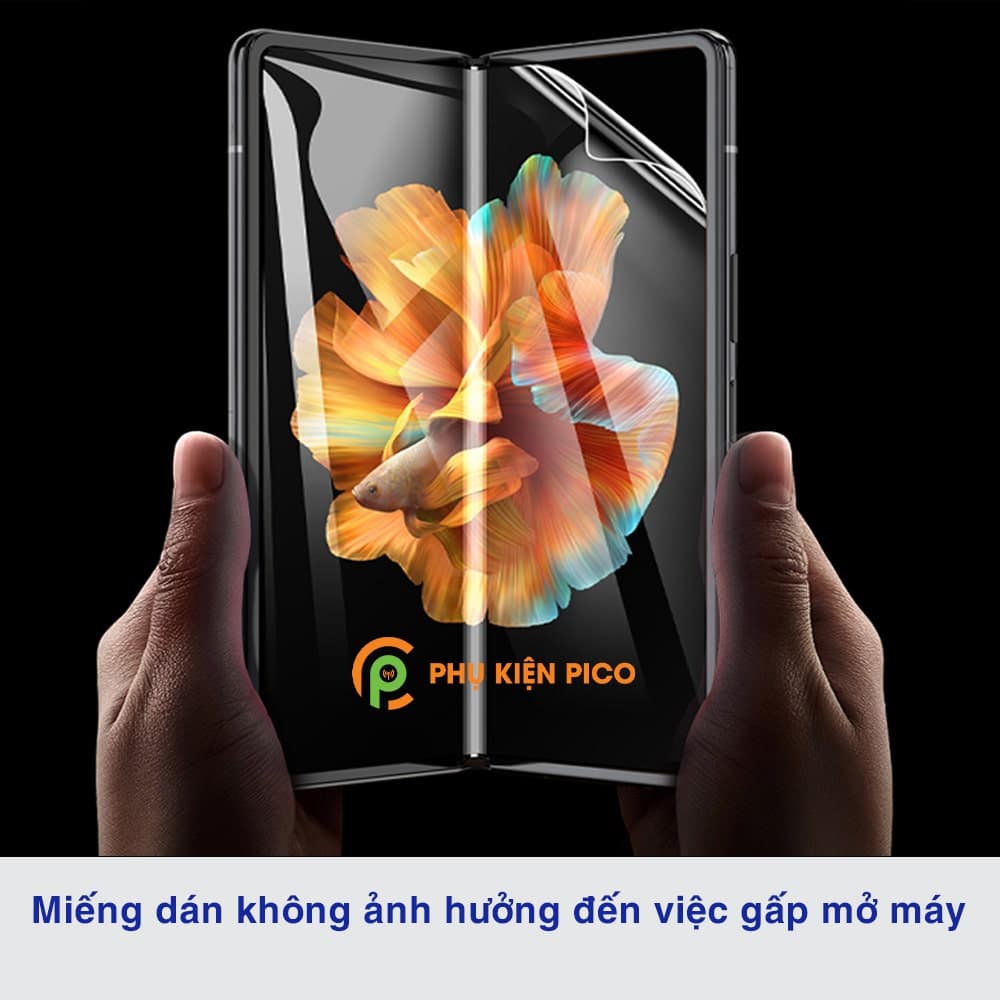Dán màn hình Xiaomi Mi Mix Fold full màn chính dẻo trong suốt - 8