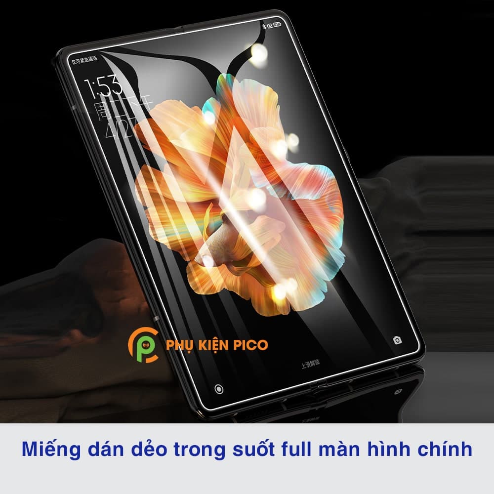 Dán màn hình Xiaomi Mi Mix Fold full màn chính dẻo trong suốt - 7