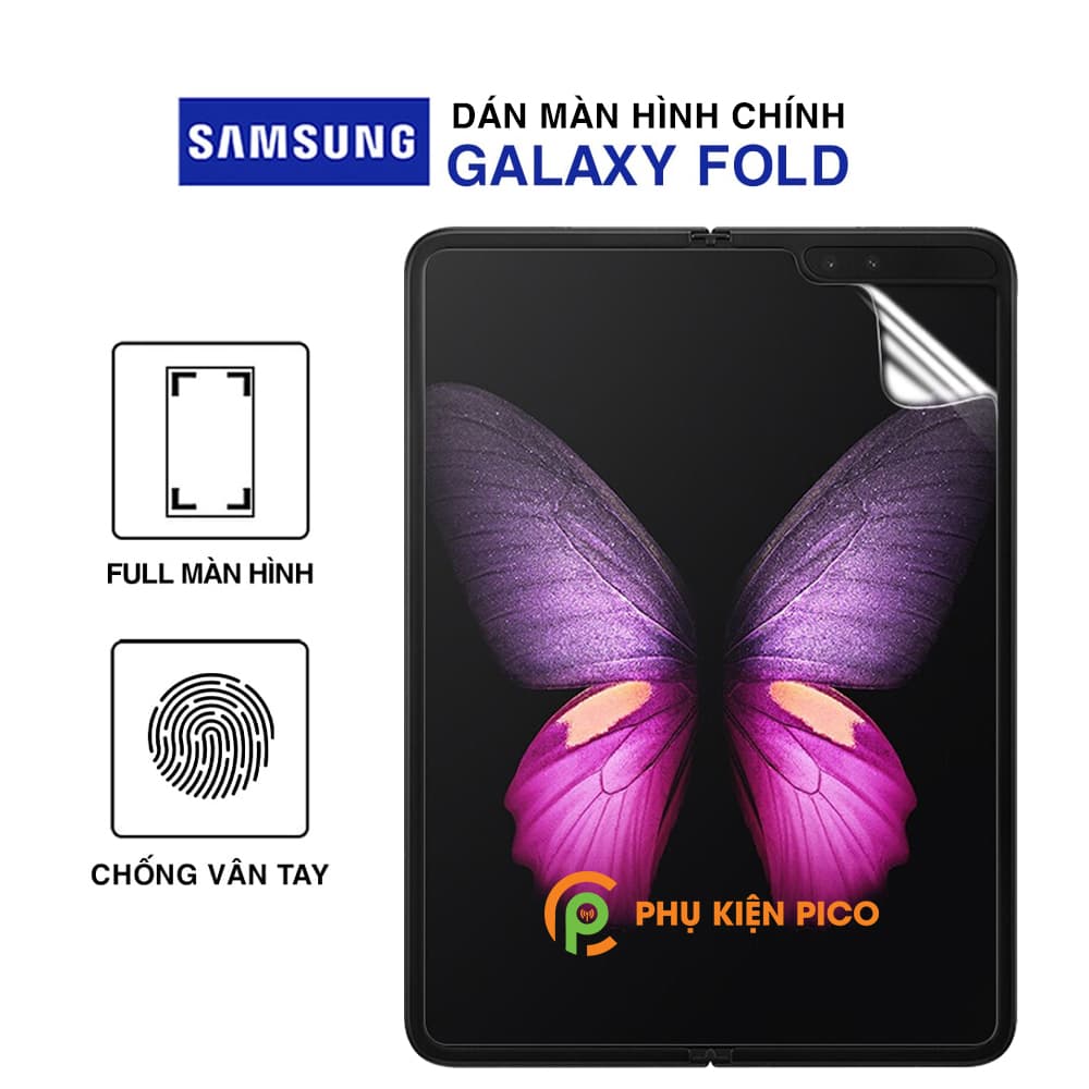 Dán màn hình chính Samsung Galaxy Fold dẻo vân mờ chống bám vân tay