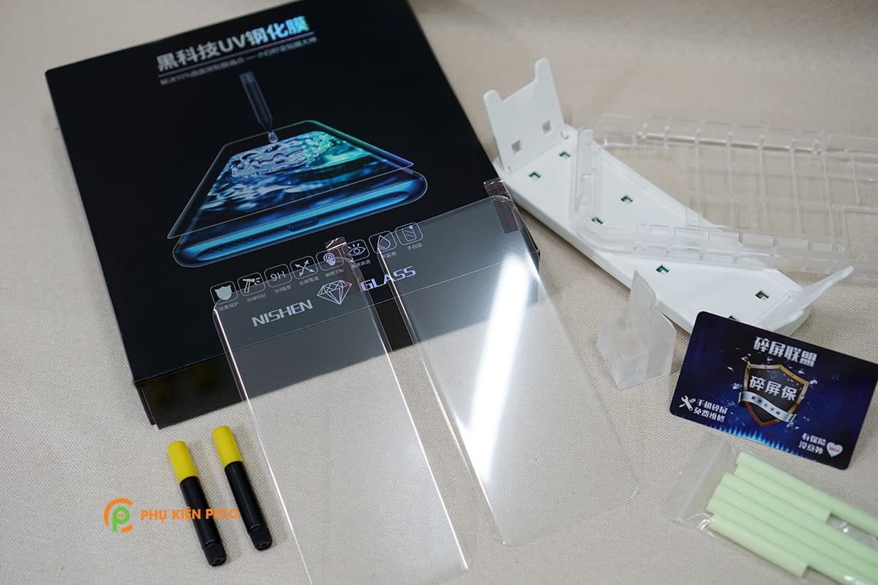 Kính cường lực Xiaomi Mi 11 Ultra chính hãng UV Nishen full màn hình - 3