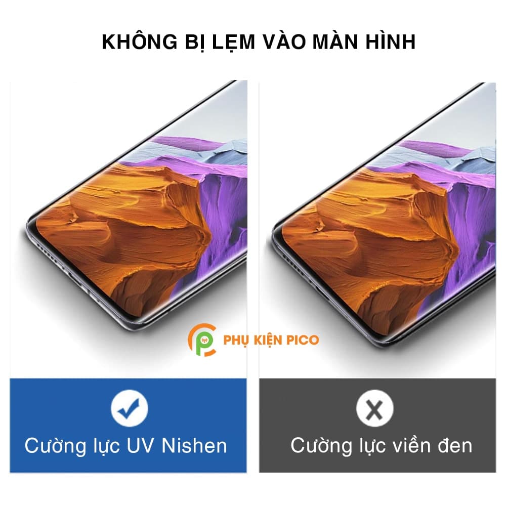 Kính cường lực Xiaomi Mi 11 Pro chính hãng UV Nishen full màn hình - 3