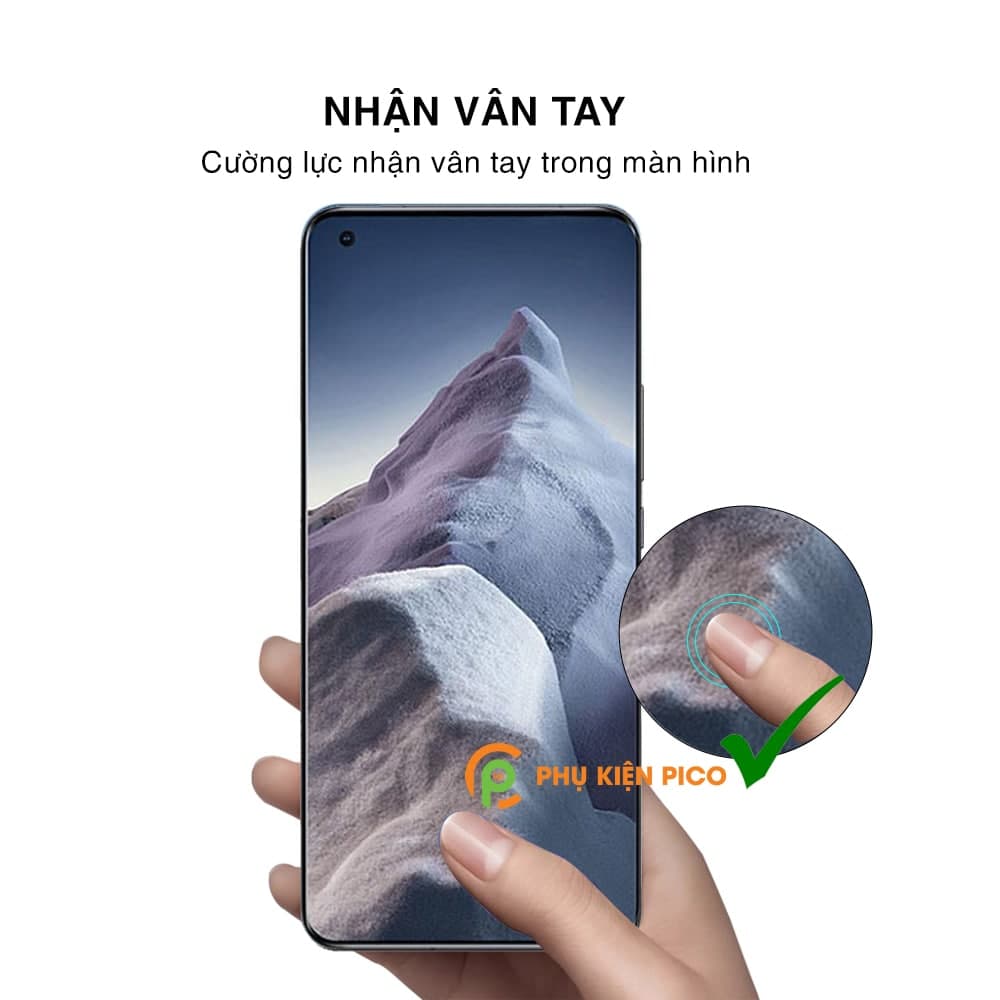 Kính cường lực Xiaomi Mi 11 Ultra chính hãng UV Nishen full màn hình - 11