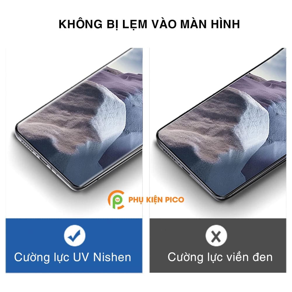 Kính cường lực Xiaomi Mi 11 Ultra chính hãng UV Nishen full màn hình - 8