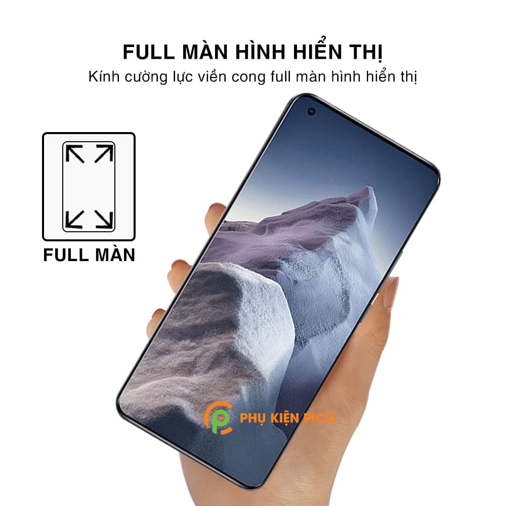 Kính cường lực Xiaomi Mi 11 Ultra chính hãng UV Nishen full màn hình - 10