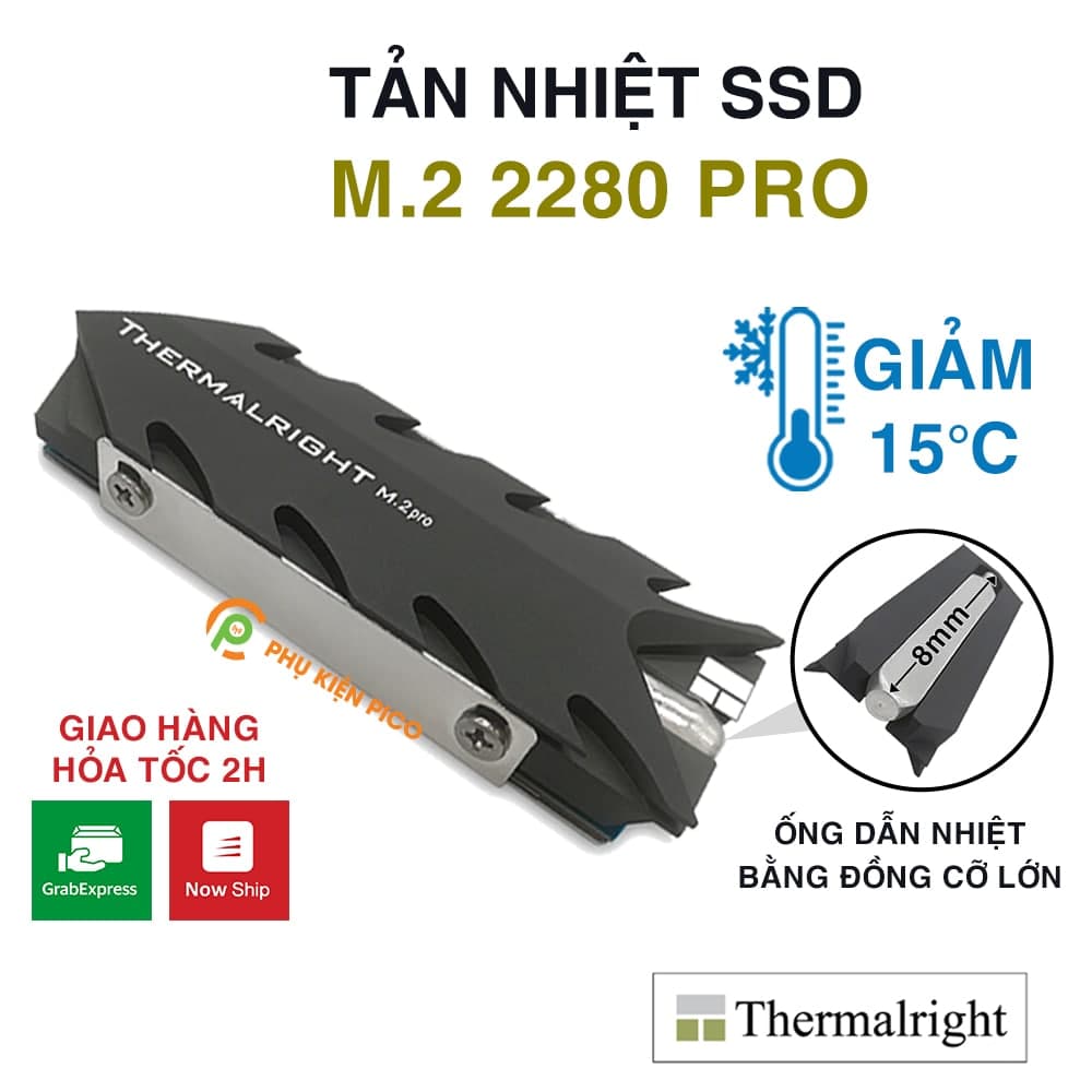 Tản nhiệt SSD Thermalright M.2 2280 Pro tản nhiệt ổ cứng