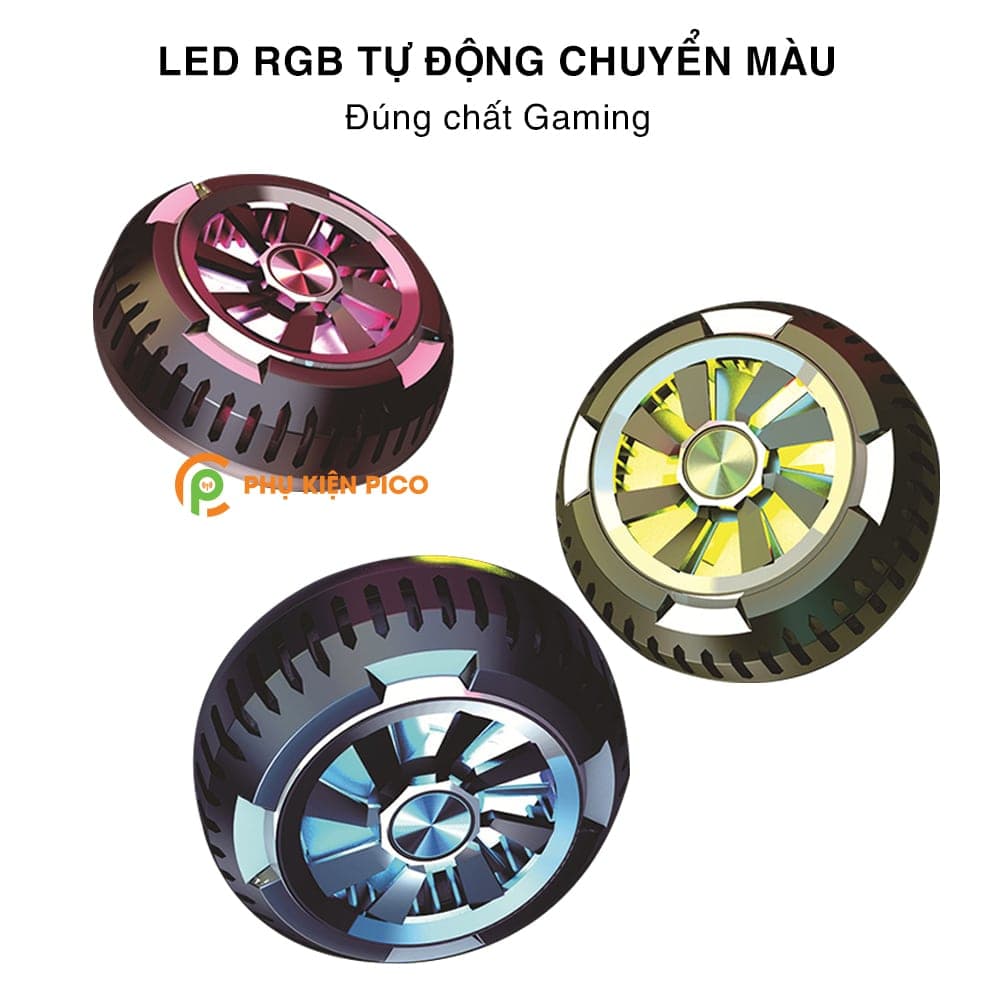 Quạt tản nhiệt máy tính bảng Coolest X6 sò lạnh nam châm - 4