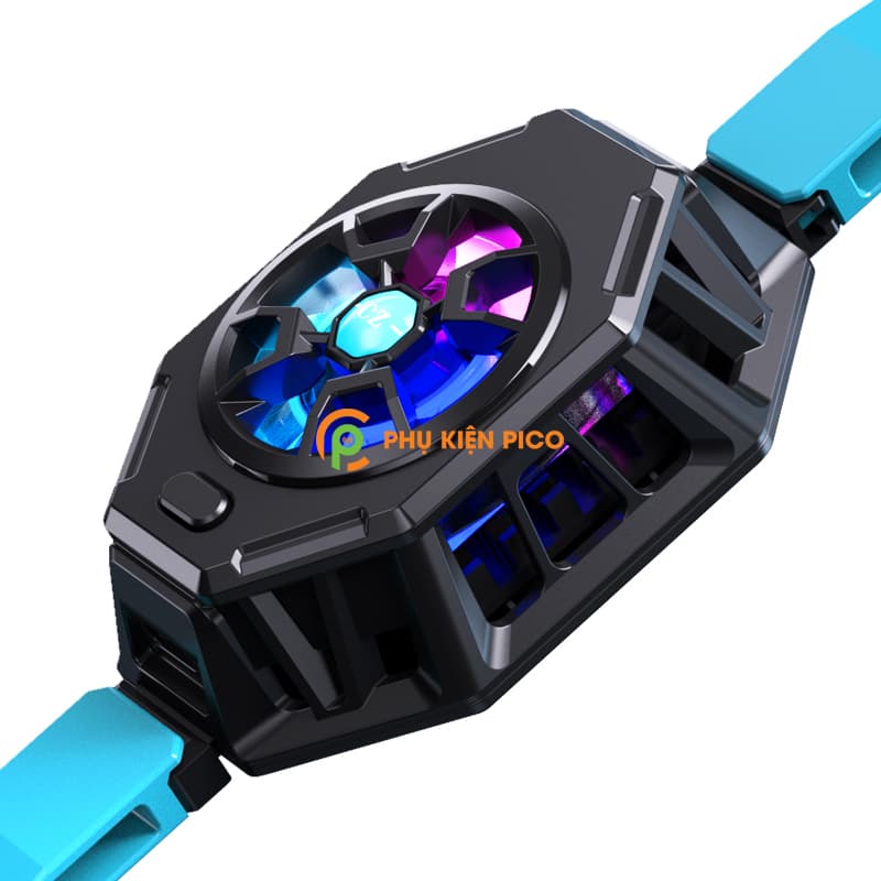 Quạt tản nhiệt điện thoại sò lạnh P50 - Quạt tản nhiệt máy tính bảng Ipad Led RGB - 4