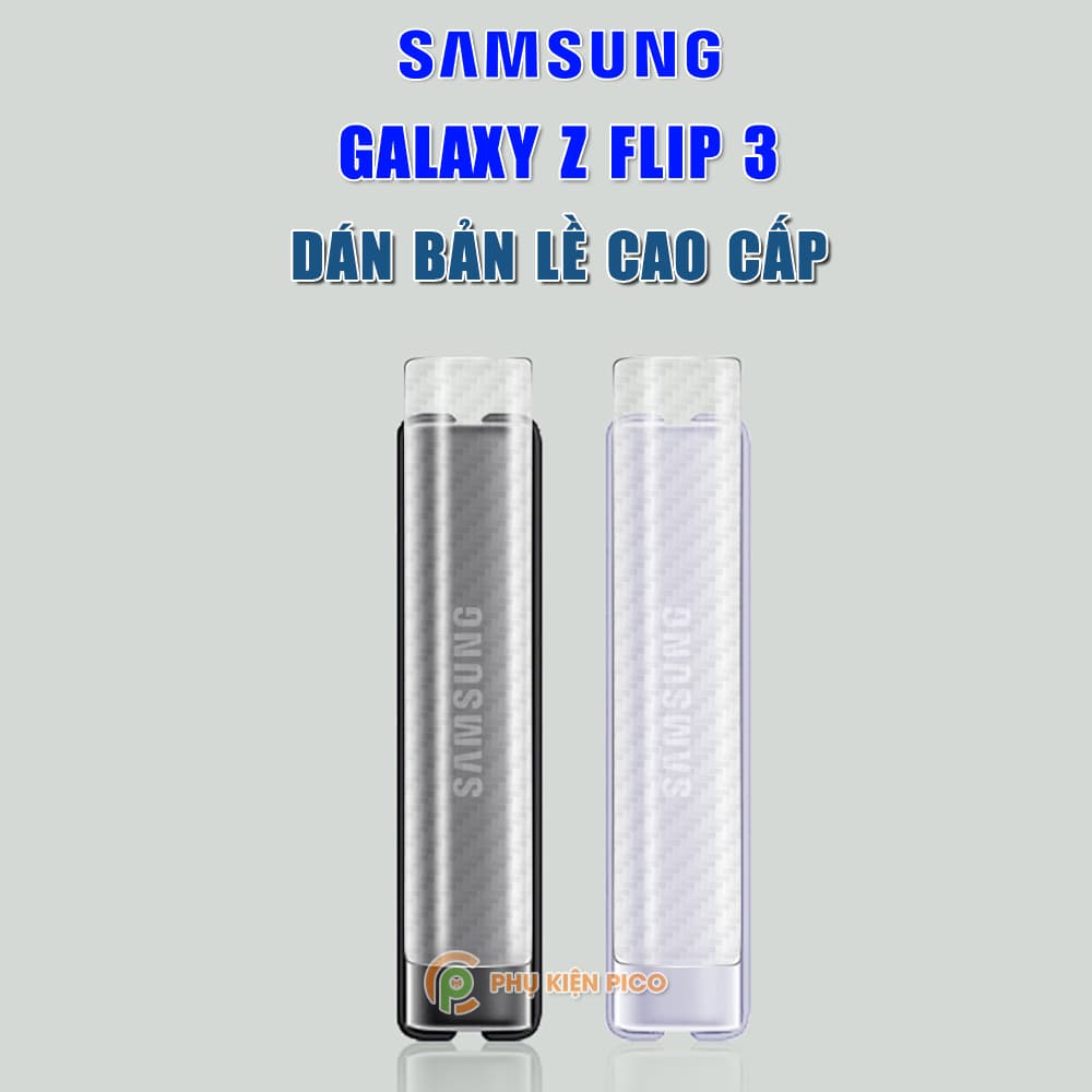 Dán bản lề Samsung Galaxy Z Flip 3 bảo vệ bản lề dẻo vân mờ