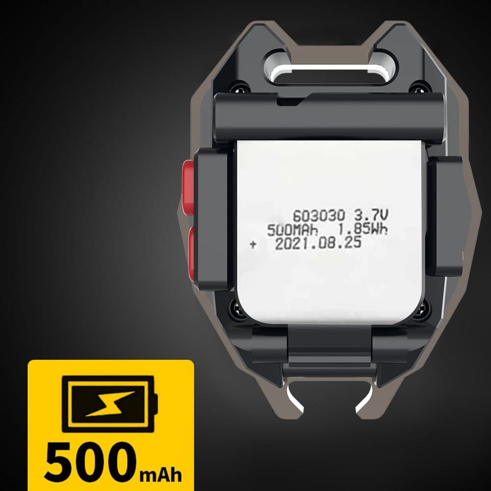 Đèn Led cod mini siêu sáng 5in1 Led Pro Max đa năng có bật lửa Pin sạc USB - Bật lửa Móc Khóa đèn pin mini led đa năng - 3