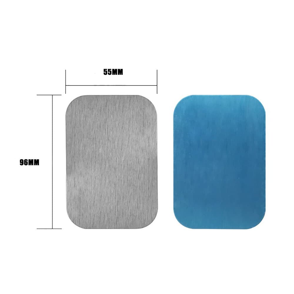 Miếng dán tản nhiệt hỗ trợ quạt tản nhiệt điện thoại - Tấm dán từ tính nam châm nguyên khối 96x55mm - 6