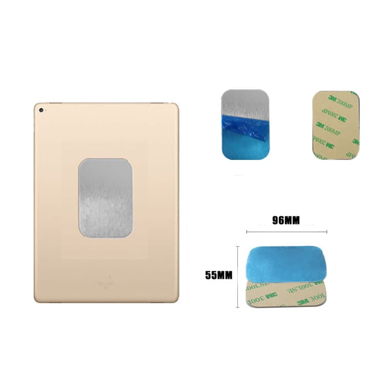 Miếng dán tản nhiệt hỗ trợ quạt tản nhiệt điện thoại - Tấm dán từ tính nam châm nguyên khối 96x55mm - 5