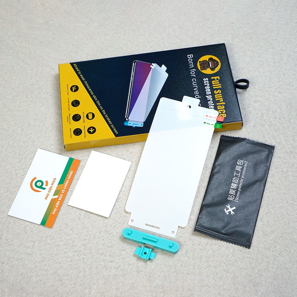 Dán màn hình Samsung Galaxy Note 10 Pro full màn hình trong suốt chính hãng Moxiao Xing - 2