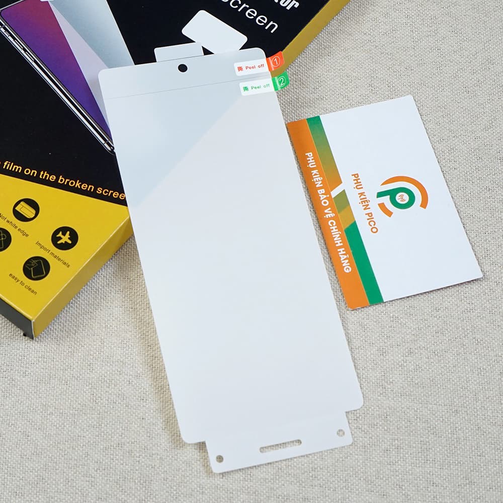 Dán màn hình Samsung Galaxy Note 10 Pro full màn hình trong suốt chính hãng Moxiao Xing - 3