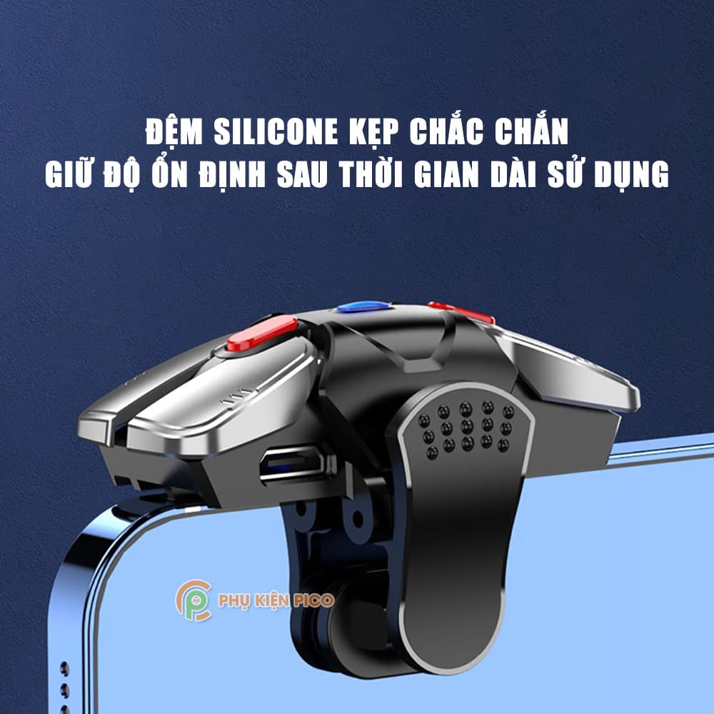 Nút bắn Pubg chơi game 6 ngón G22 Auto Tap 50 Nhịp/giây Nút chơi game auto tap dành cho game FPS FF Freefire - 6