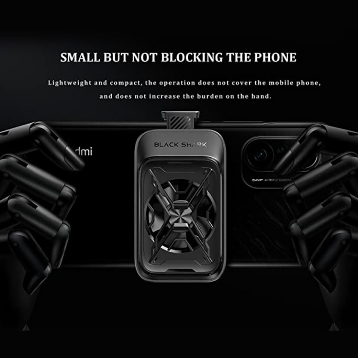 Quạt tản nhiệt điện thoại Black Shark Gaming Cooler BR30RM sò lạnh chính hãng - 5