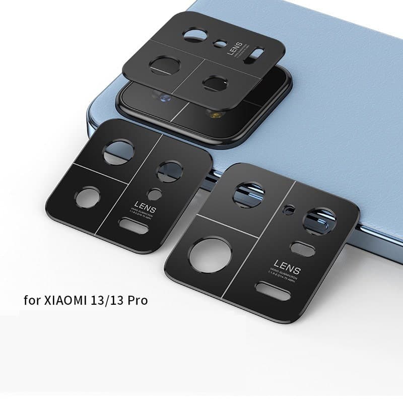 Dán camera Xiaomi 13 Khung kim loại bảo vệ camera chống trầy xước va đập - 3