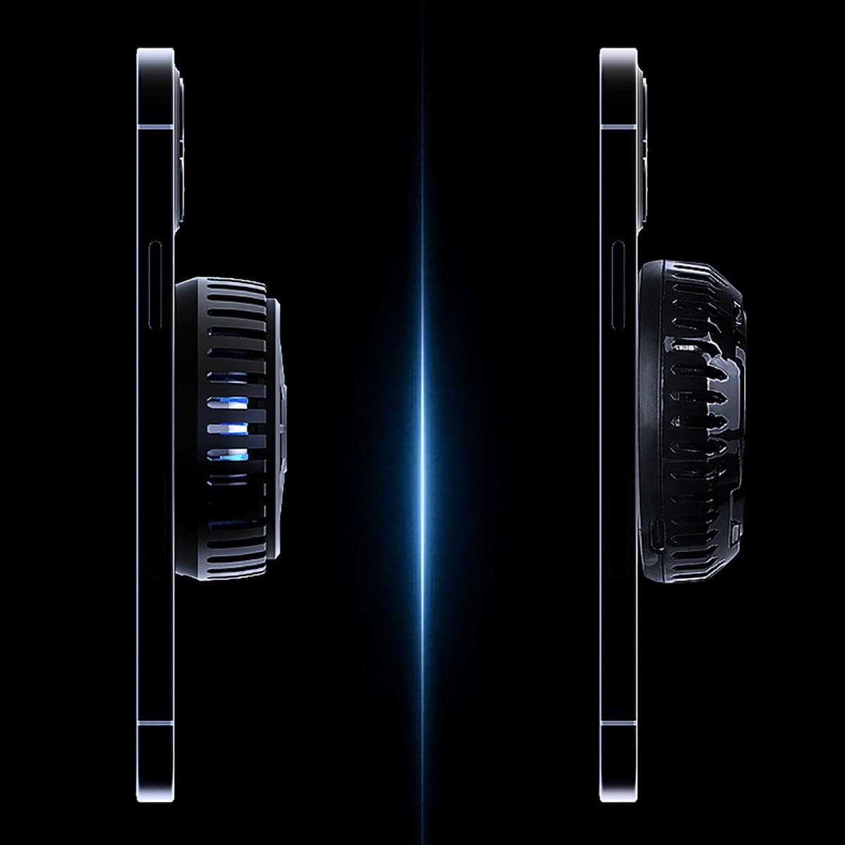 Quạt tản nhiệt điện thoại máy tính bảng Memo CXA2 sò lạnh từ tính led RGB - 9