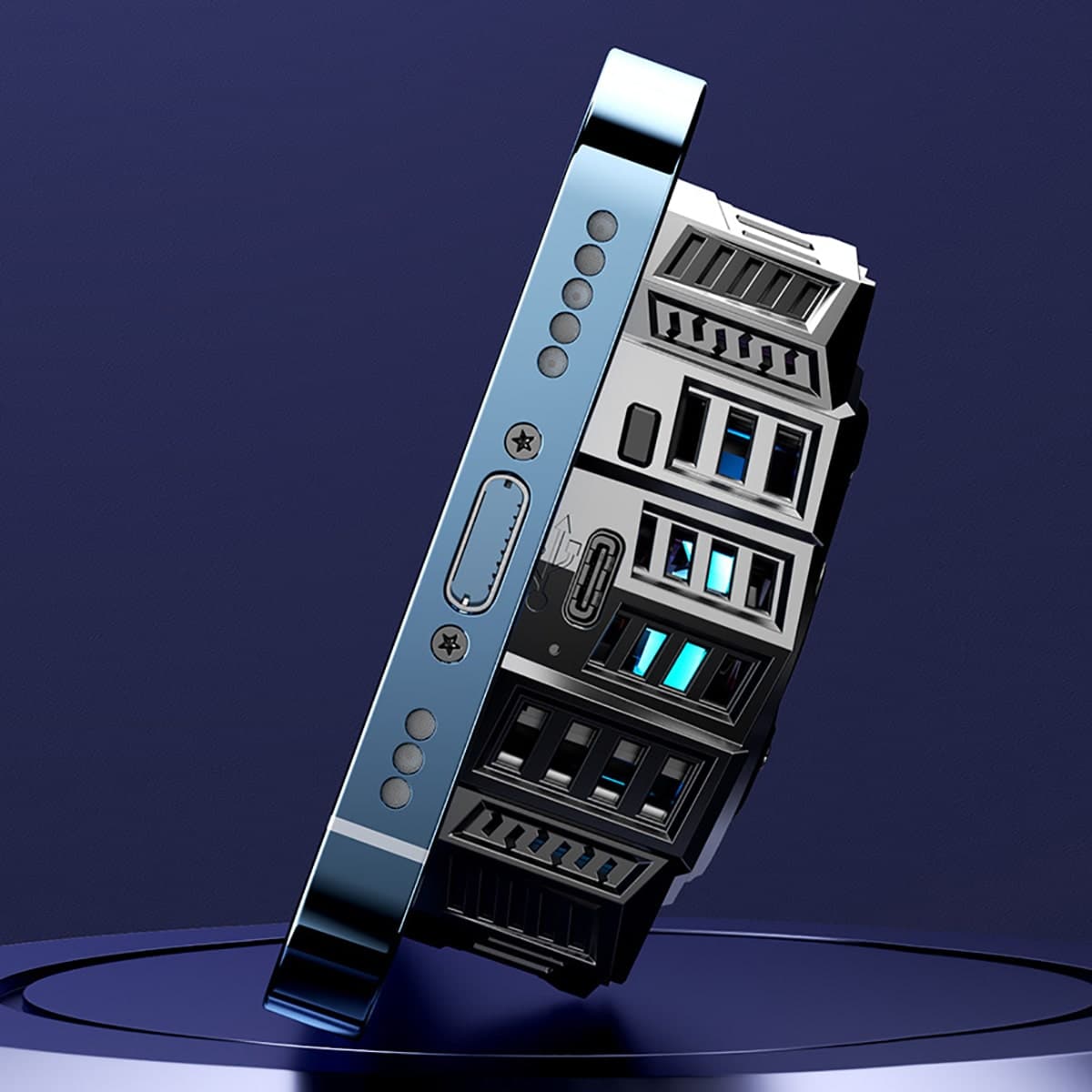 Quạt tản nhiệt điện thoại sò lạnh từ tính chạy Pin SL03 không dây - 4