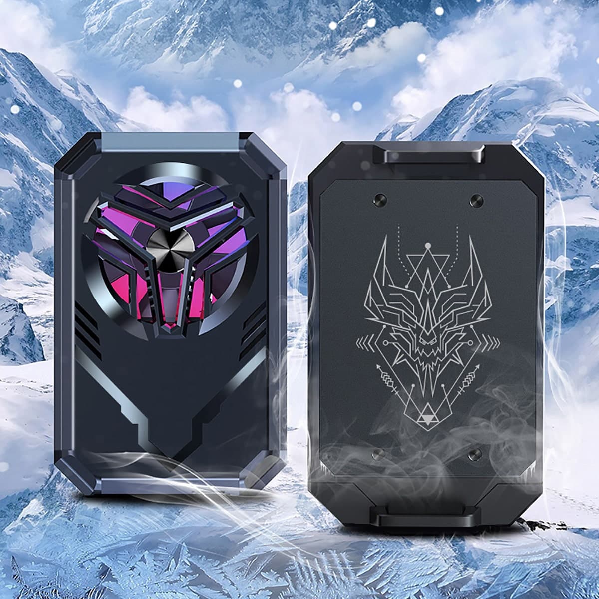 Quạt tản nhiệt điện thoại sò lạnh F30 pin sạc không dây - 2