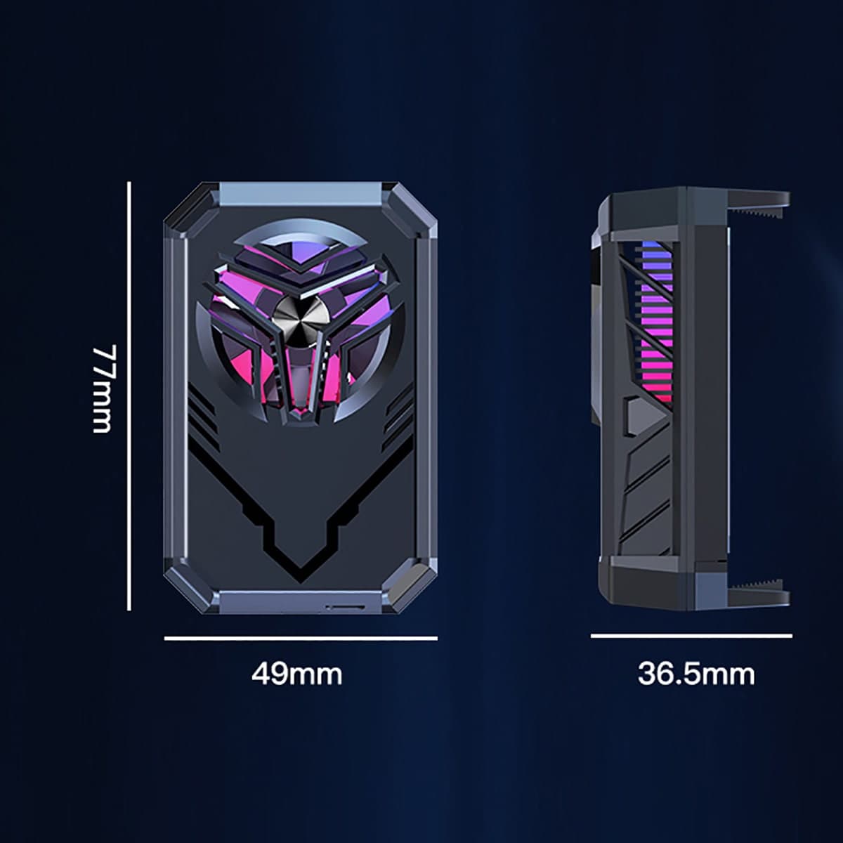 Quạt tản nhiệt điện thoại sò lạnh F30 pin sạc không dây - 6