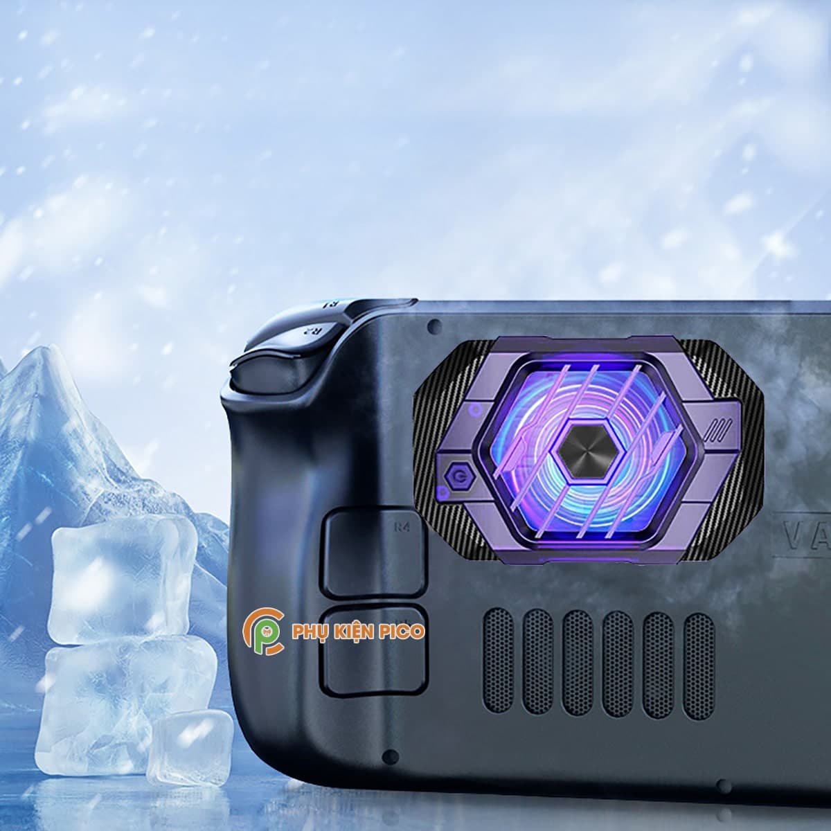 Quạt tản nhiệt máy chơi game Steam Deck Nintendo Switch sò lạnh từ tính X65 - 4