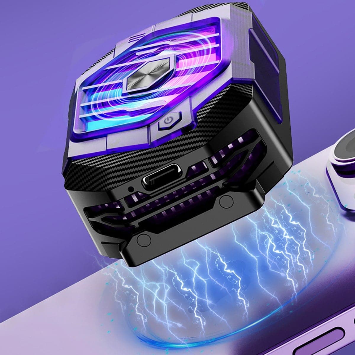 Quạt tản nhiệt máy chơi game Steam Deck Nintendo Switch sò lạnh từ tính X65 - 9