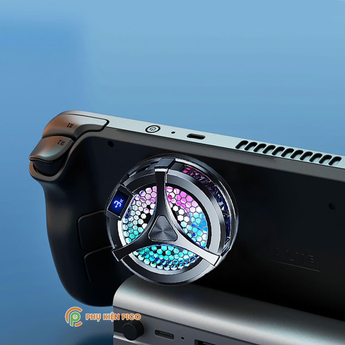 Quạt tản nhiệt máy chơi game Steam Deck Nintendo Switch sò lạnh từ tính X36 Pro - 4