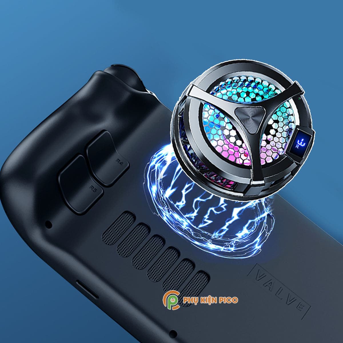 Quạt tản nhiệt máy chơi game Steam Deck Nintendo Switch sò lạnh từ tính X36 Pro - 3