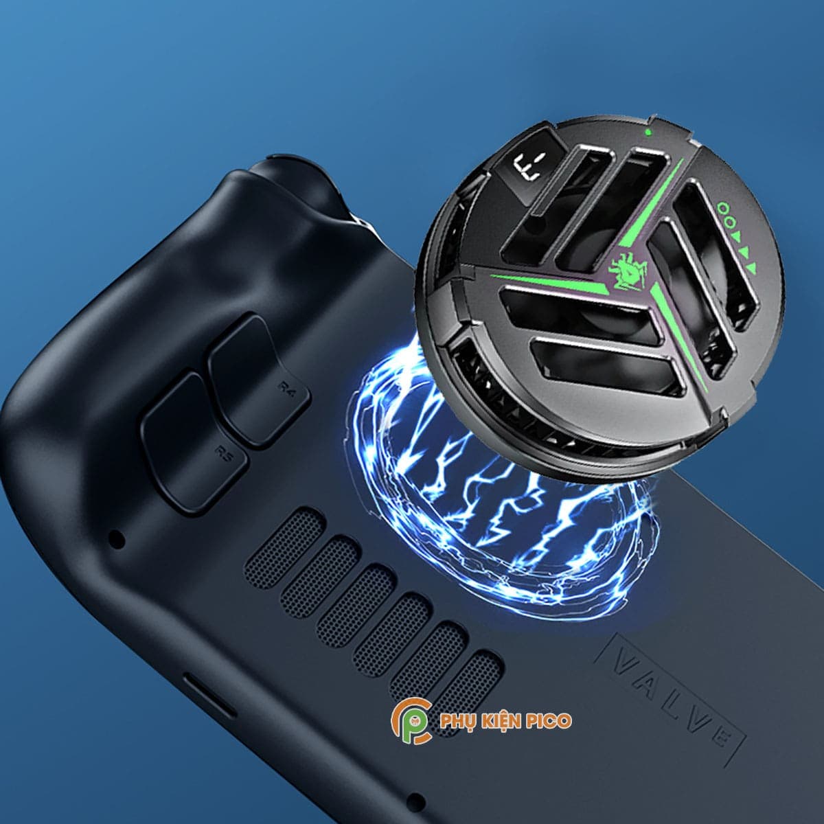 Quạt tản nhiệt máy chơi game Steam Deck Nintendo Switch sò lạnh từ tính Plextone EX1 - 4