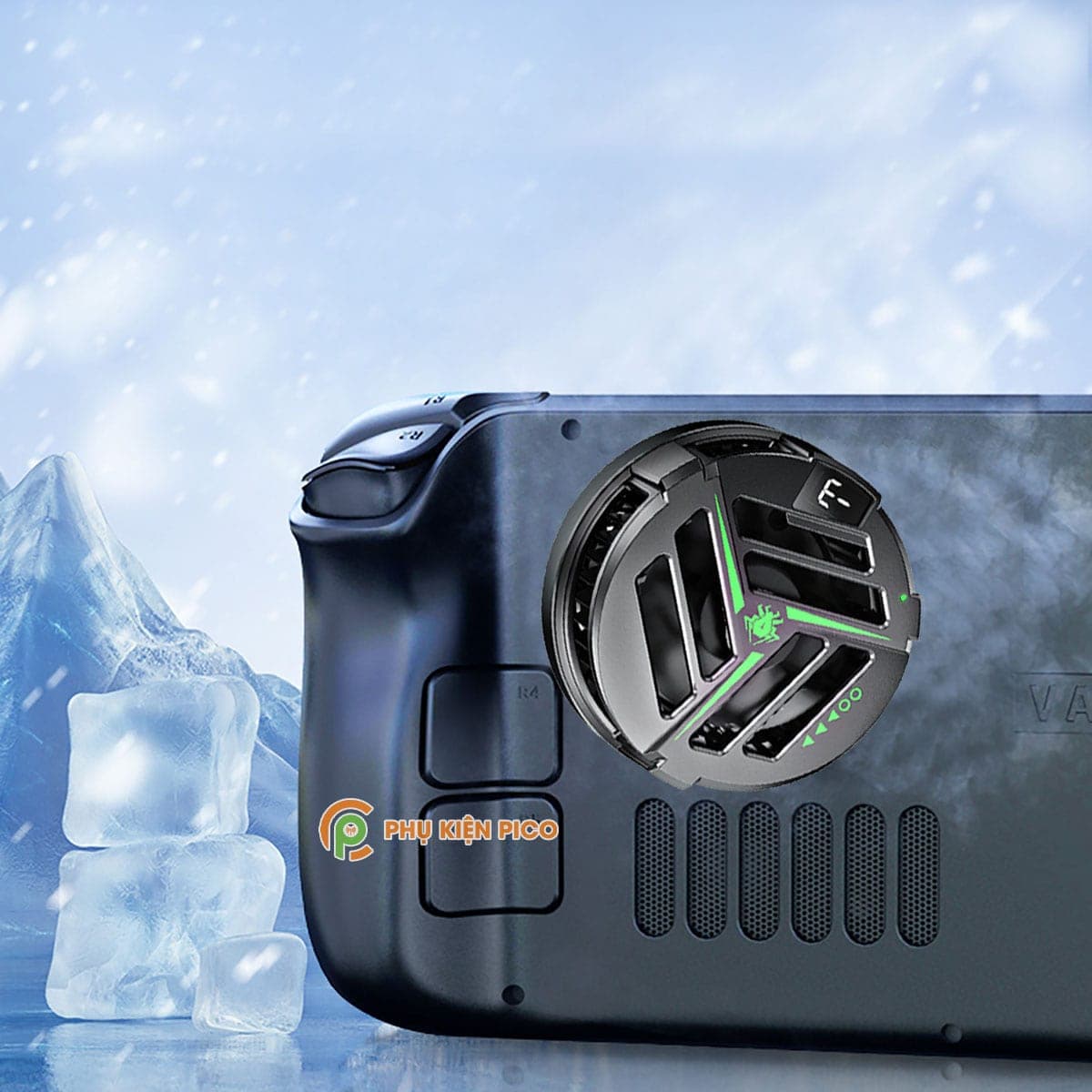 Quạt tản nhiệt máy chơi game Steam Deck Nintendo Switch sò lạnh từ tính Plextone EX1 - 3
