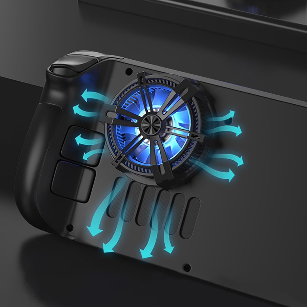 Quạt tản nhiệt máy chơi game Steam Deck Nintendo Switch sò lạnh từ tính X12 Plus - 6