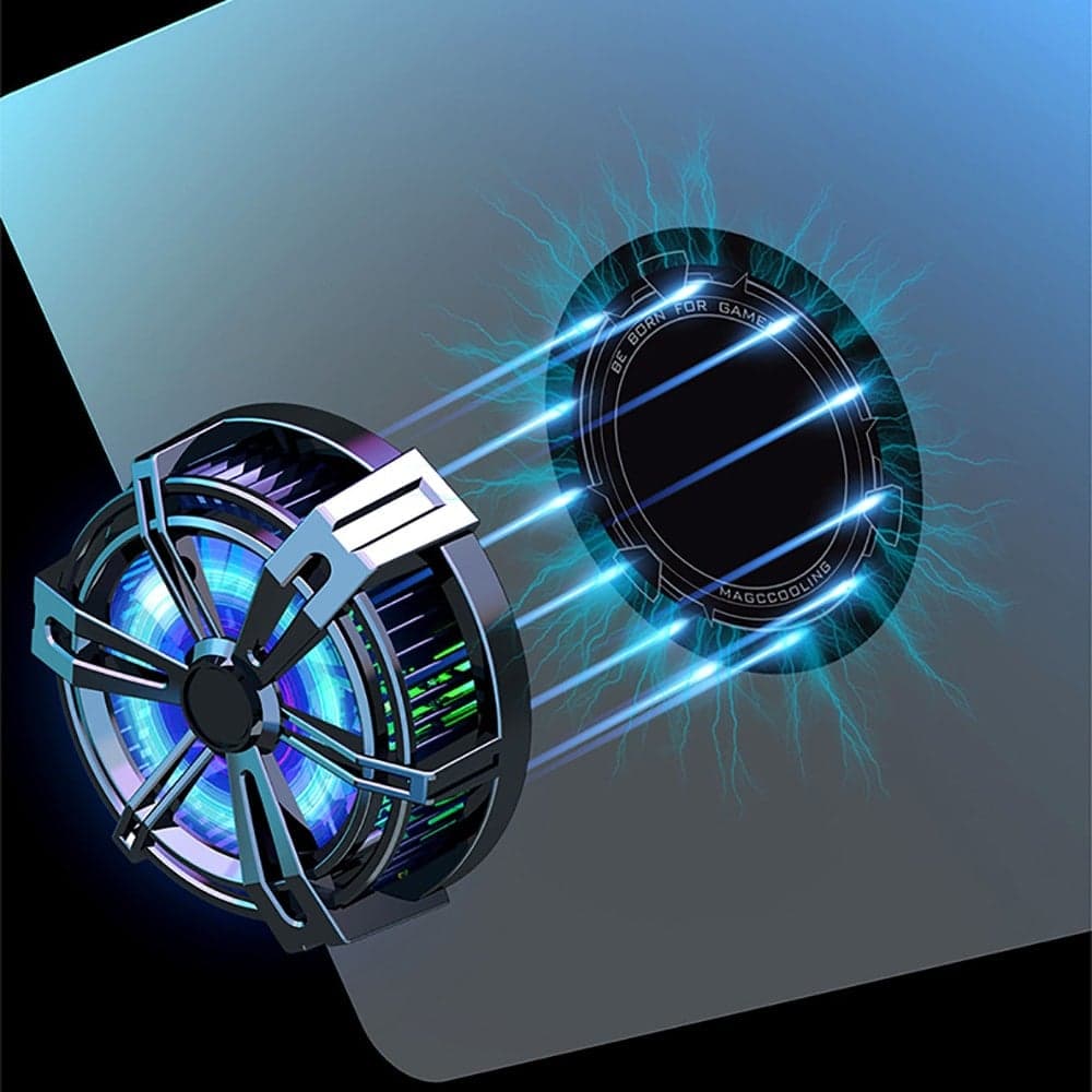 Quạt tản nhiệt máy chơi game Steam Deck Nintendo Switch sò lạnh từ tính X12 Plus - 7