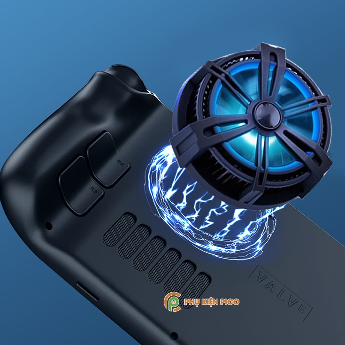 Quạt tản nhiệt máy chơi game Steam Deck Nintendo Switch sò lạnh từ tính X12 Plus - 4