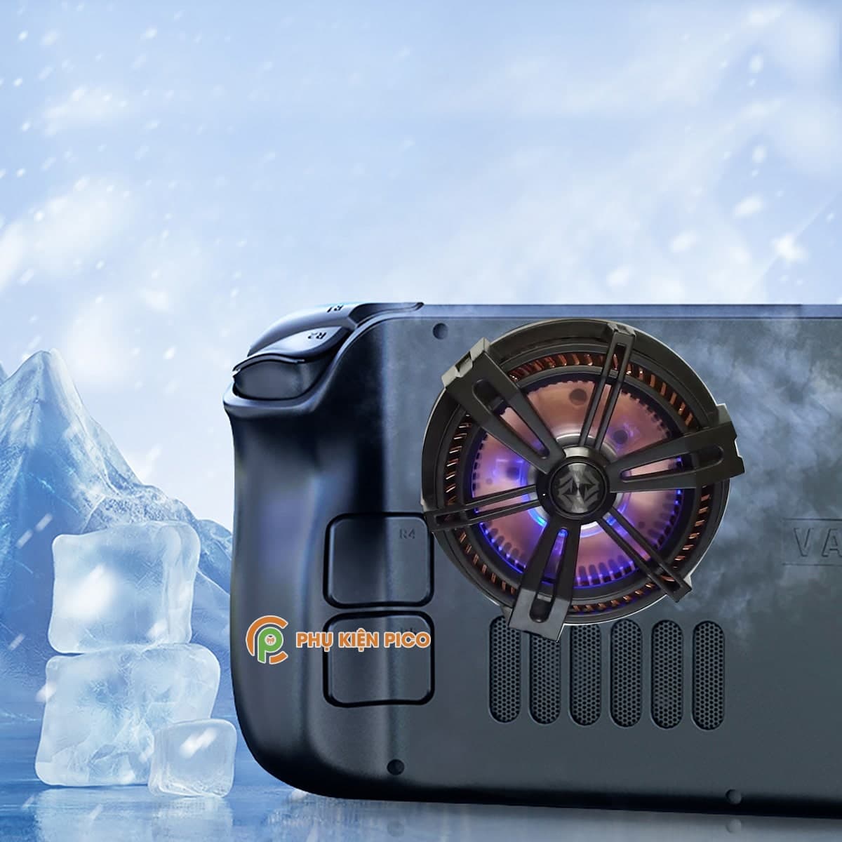Quạt tản nhiệt máy chơi game Steam Deck Nintendo Switch sò lạnh từ tính X12 Pro Max - 4