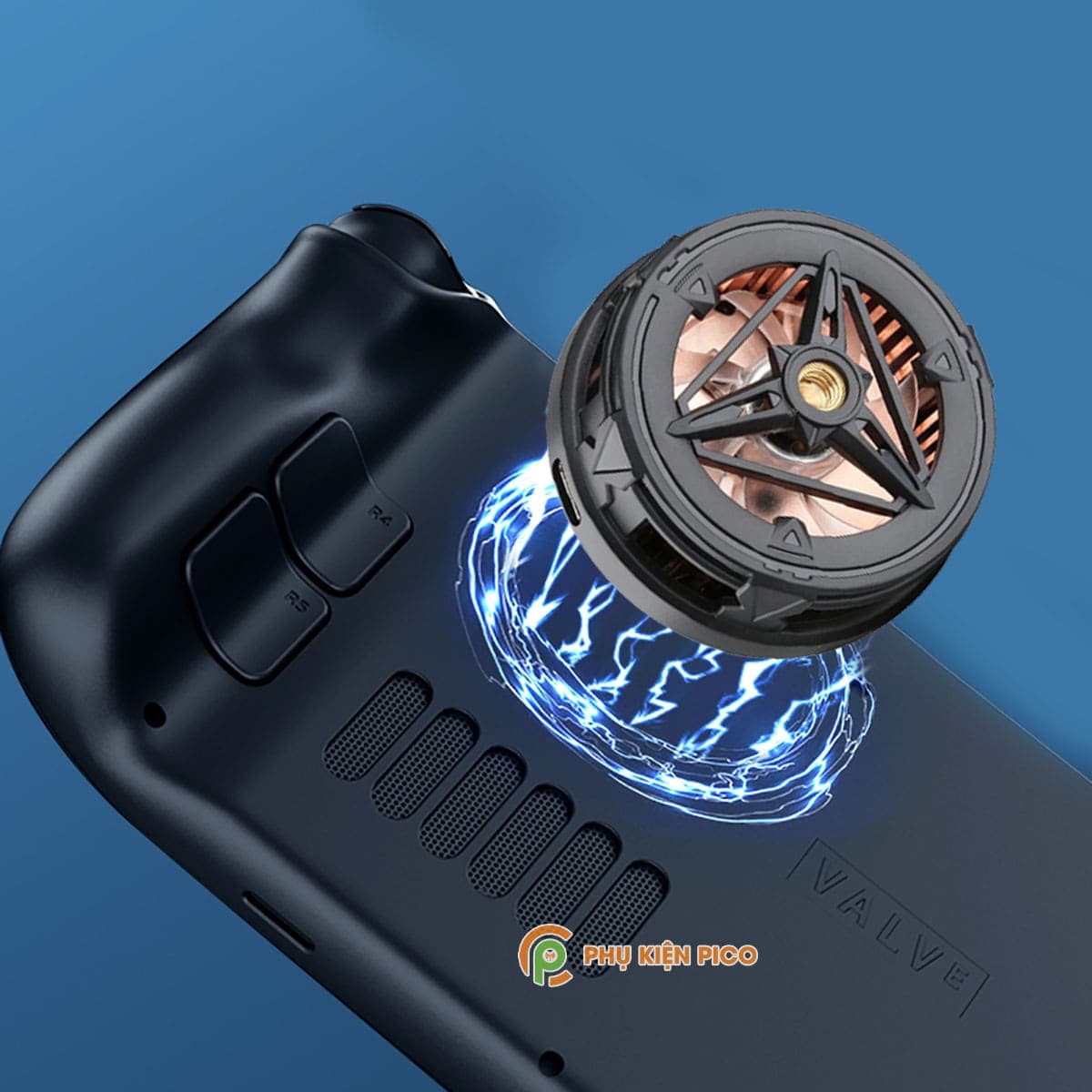Quạt tản nhiệt máy chơi game Steam Deck Nintendo Switch sò lạnh từ tính X18 - 2