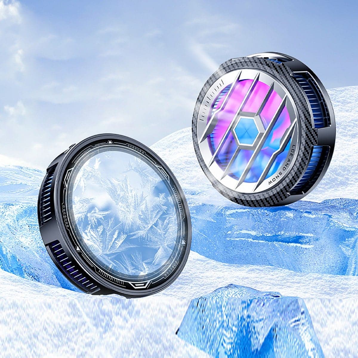 Quạt tản nhiệt máy chơi game Steam Deck sò lạnh từ tính X80 - 4