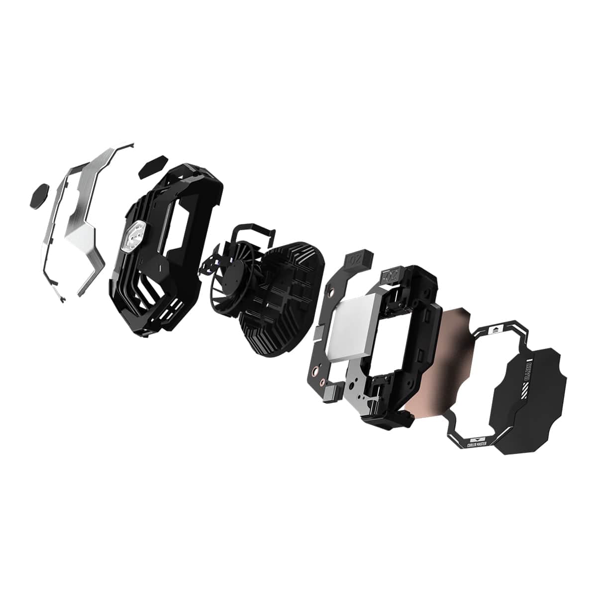 Quạt tản nhiệt điện thoại Cryo Phone Cooler sò lạnh chính hãng Cooler Master led RGB - 5