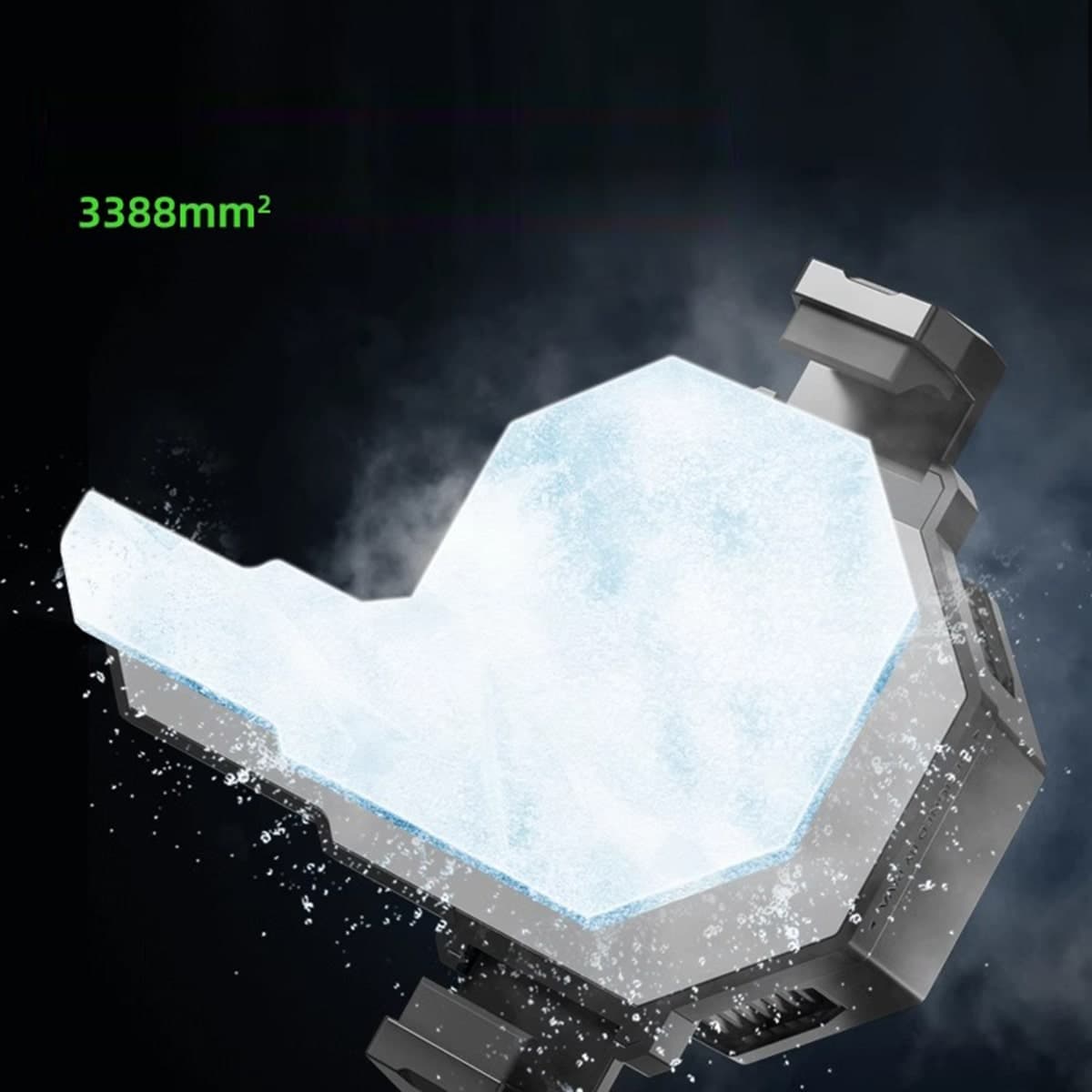 Quạt tản nhiệt điện thoại X15 Pro Max - Piva BL7 BX7 quạt mới nhất 2024 sò lạnh liền khối diện tích tản cực lớn, led RGB - 7